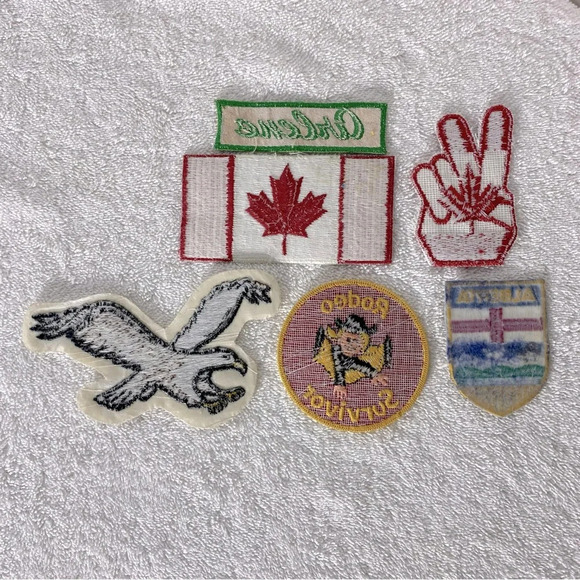 Bundle Of Vintage Patches x10 - Picture 3 of 6